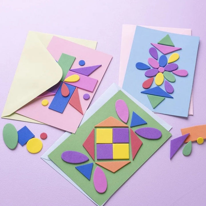 Sada pastelových pohľadníc a obálok 10,5×15 cm - 50 ks — obrázok 2