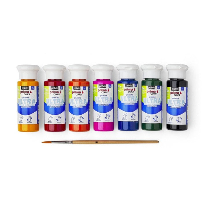 Sada plagátových farieb ULTRA od Pebeo 7 x 60 ml — obrázok 2