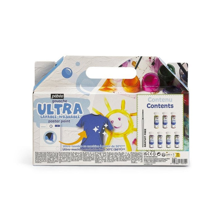 Sada plagátových farieb ULTRA od Pebeo 7 x 60 ml — obrázok 3