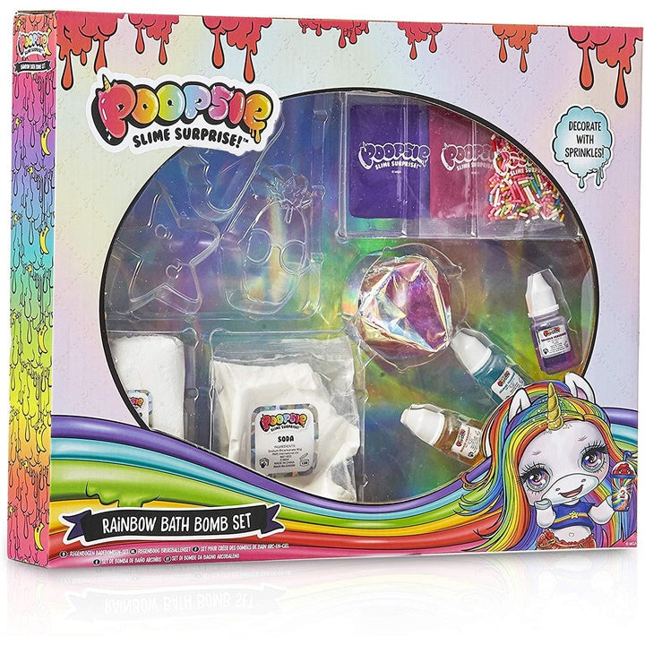 Sada Poopsie Rainbow na výrobu šumivých bômb do kúpeľa