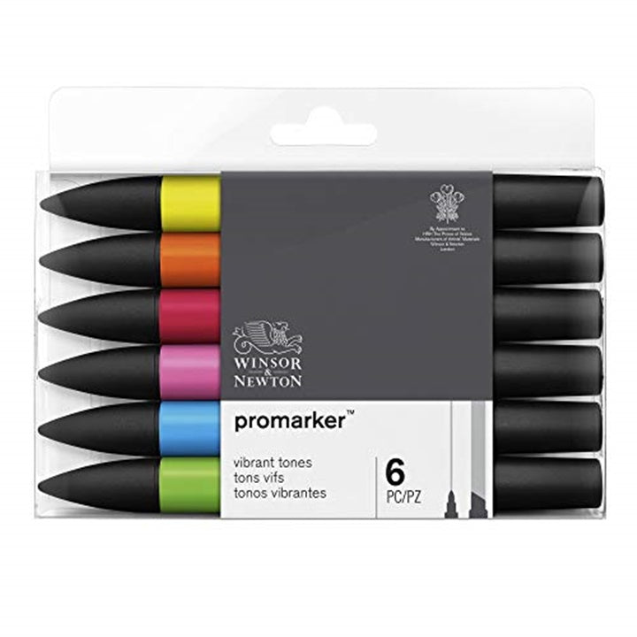 Sada popisovačov Winsor & Newton Promarker - živé odtiene