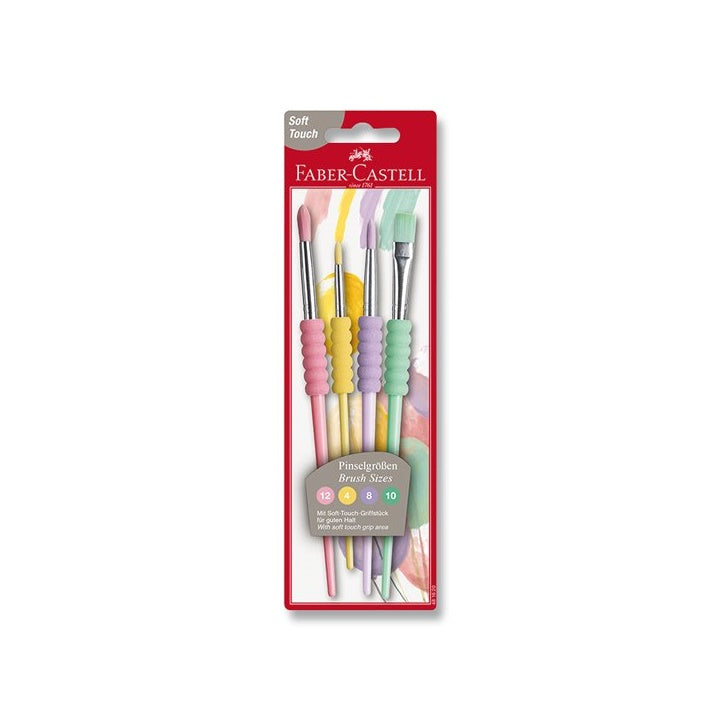 Sada štetcov Faber-Castell 4-dielna