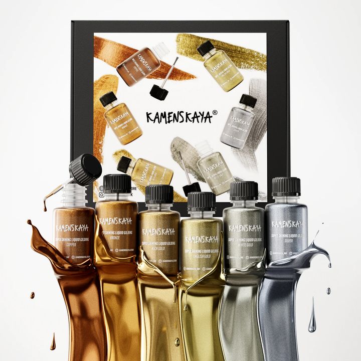 Sada tekutých kovov Kamenskaya 6x20 ml — obrázok 2