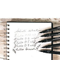 Sada UNI PIN popisovačov fineliner Artist Selection 5 ks — obrázok 3