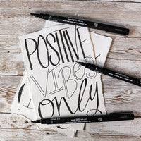 Sada UNI PIN popisovačov fineliner Calligraphy 8 ks — obrázok 5