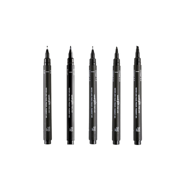 Sada UNI PIN popisovačov fineliner Love Lettering 5 ks — obrázok 1
