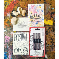 Sada UNI PIN popisovačov fineliner Love Lettering 5 ks — obrázok 4