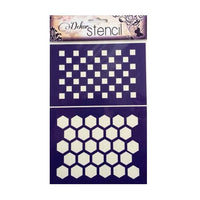 PENTART Selbstklebende Schablone A5 – Geometrische Formen M24 | ARTMIE