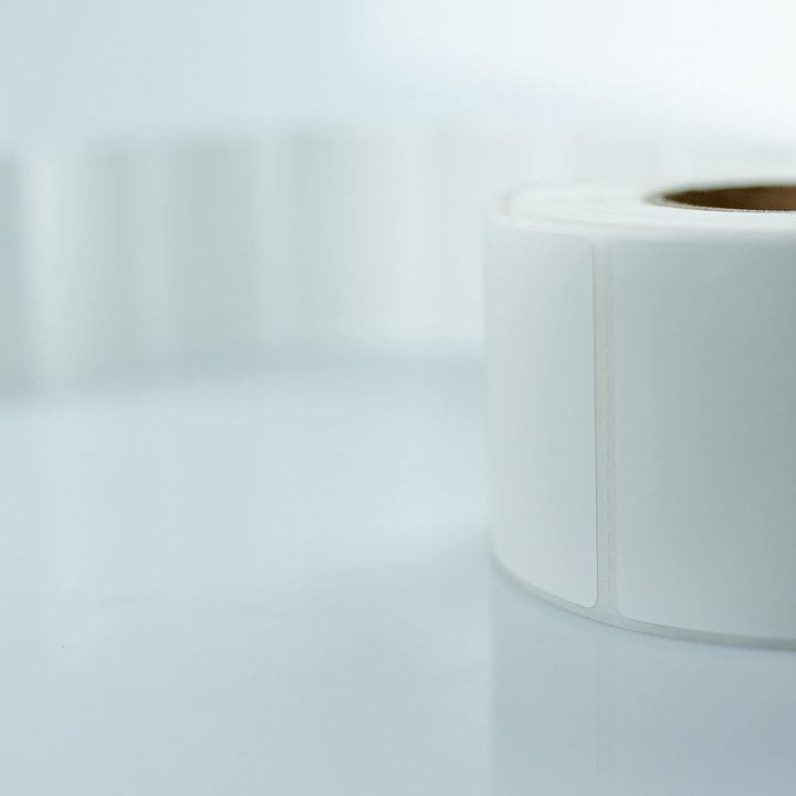 Samolepiace termoetikety biele 100x150 mm - 500 ks — obrázok 3