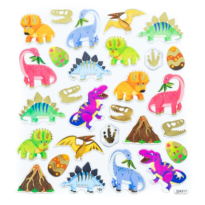 Samolepky | dinosaury, 28 ks