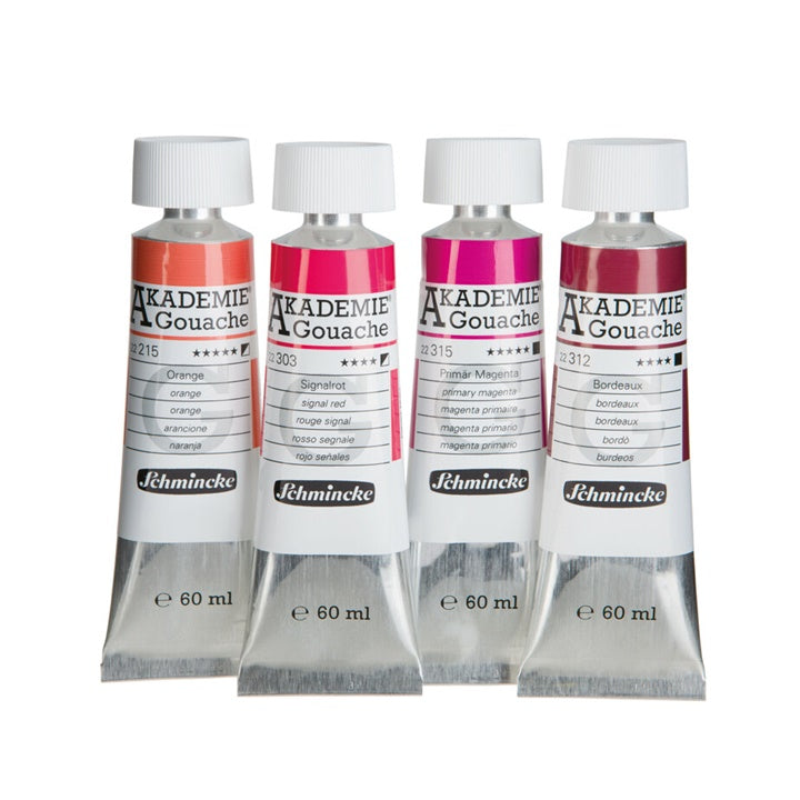 Schmincke Akademie gvašové farby v tube 60 ml  | rôzne odtiene — obrázok 2