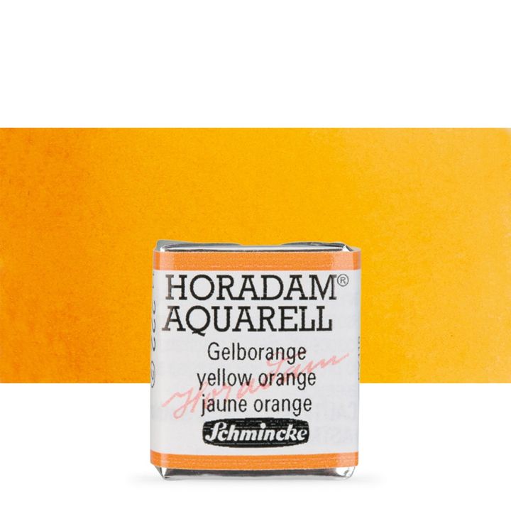 Schmincke Horadam Aquarellfarben im halben Näpfchen | verschiedene Farbtöne | ARTMIE