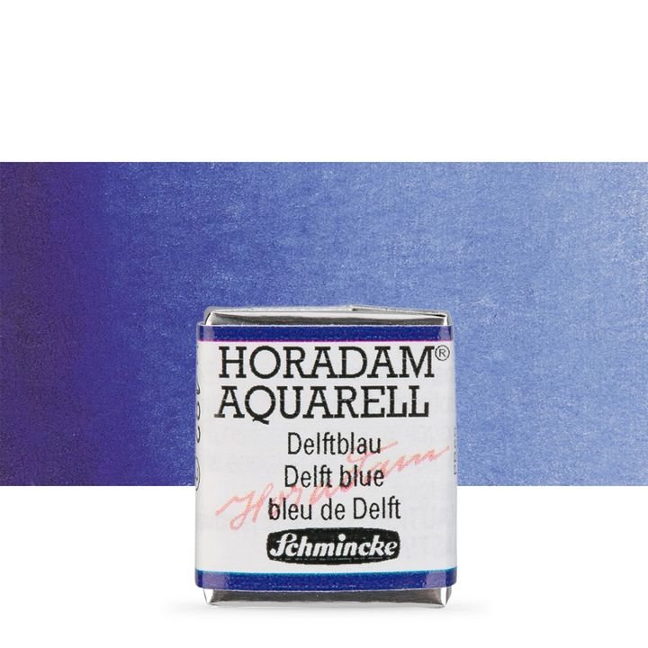 Schmincke Horadam Aquarellfarben im halben Näpfchen | verschiedene Farbtöne