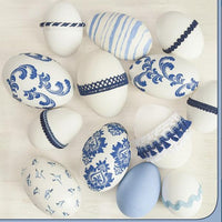 Servítky na dekupáž Blue Style Easter Eggs - 1 ks