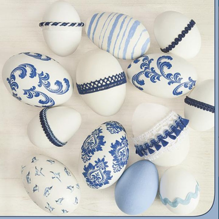 Servítky na dekupáž Blue Style Easter Eggs - 1 ks