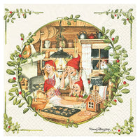 Servítky na dekupáž Christmas Bakery - 1 ks