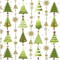 Servítky na dekupáž Christmas trees