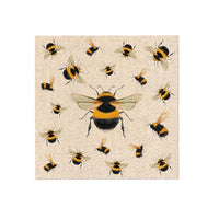 Servítky na DEKUPÁŽ - Dancing Bees  - 1ks
