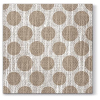 Servítky na dekupáž Dots on Linen - 1 ks