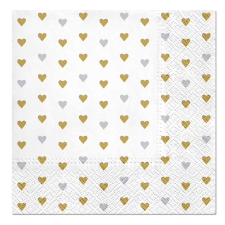 Servítky na dekupáž Lots of love - 1 ks