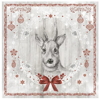 Servítky na dekupáž Painted Deer - 1 ks
