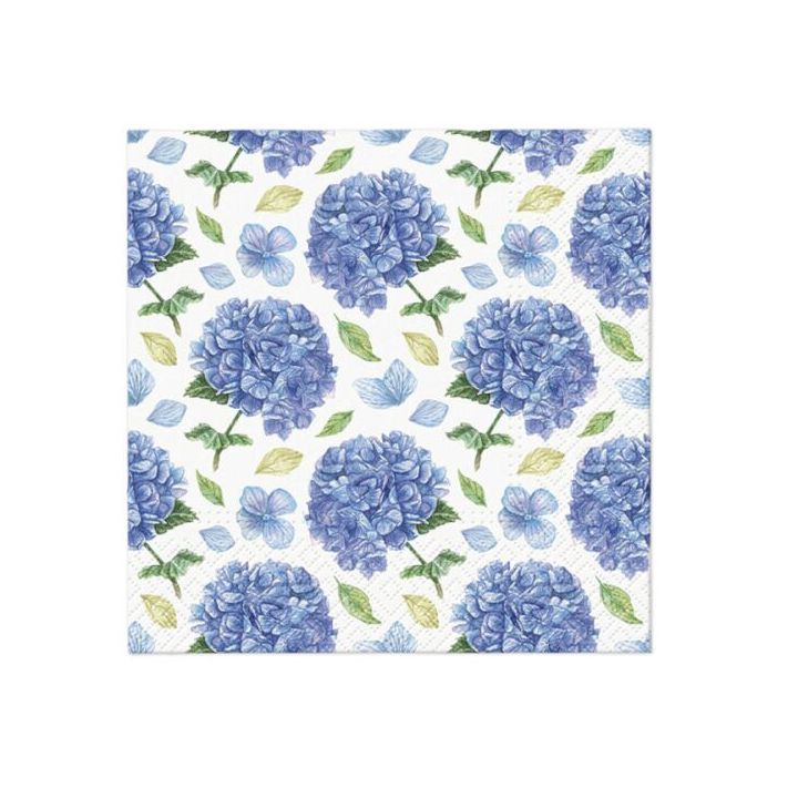 Servítky na DEKUPÁŽ - Rhytmic Hydrangea  - 1ks
