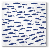 Servítky na dekupáž Sharks - 1 ks