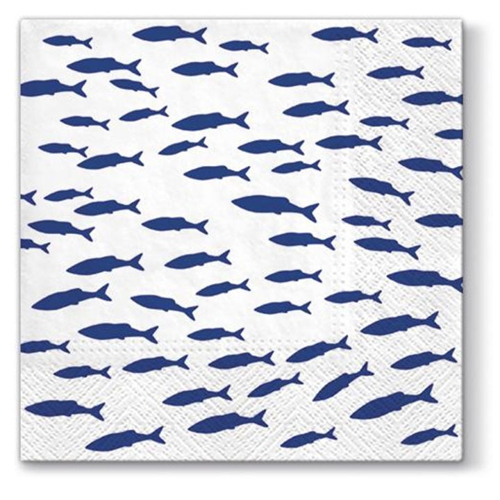 Servítky na dekupáž Sharks - 1 ks