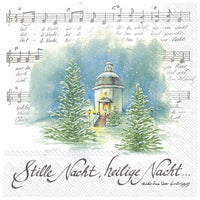 Servítky na dekupáž Silent Night - 1 ks