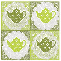 Servítky na dekupáž Tea  – 1 ks