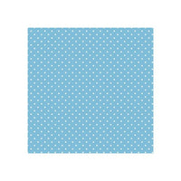 Servítky na DEKUPÁŽ - White Dots on Blue  - 1ks