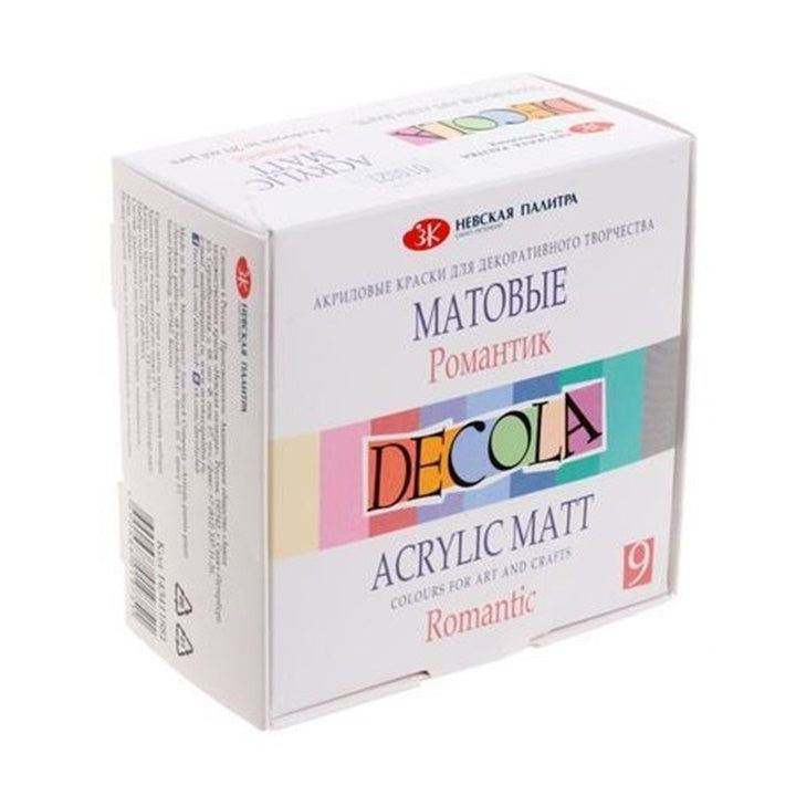 Set matných akrylových farieb Decola 9x20 ml | rôzne sety — obrázok 5