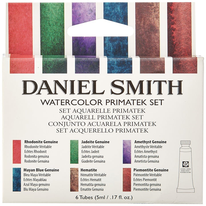 Set minerálnych akvarelových farieb Daniel Smith PRIMATEK / 6x5ml