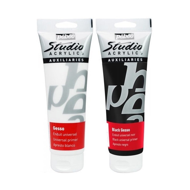 Set podkladového šepsu v čiernej a bielej farbe Pébéo 2x100ml