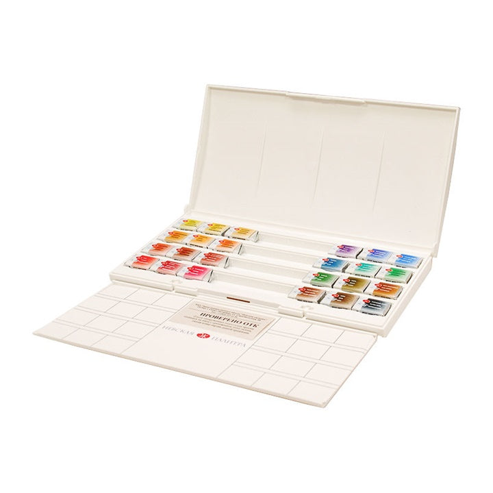 Set umeleckých akvarelových farieb Saint-Petersburg 24x2.5ml — obrázok 2