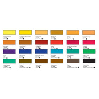 Set umeleckých akvarelových farieb Saint-Petersburg 24x2.5ml — obrázok 3