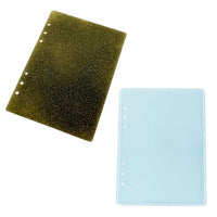 Silikónová forma na odlievanie 22.3x16.3x0.5cm - Obal na zápisník A5 - 2 ks — obrázok 1
