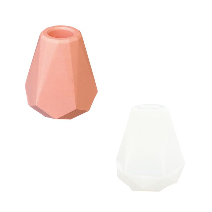 Silikónová forma na odlievanie 7x7cm - Fazetová váza — obrázok 1