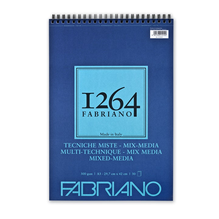 Skicovací blok FABRIANO 1264 Mixed Media | rôzne rozmery — obrázok 1