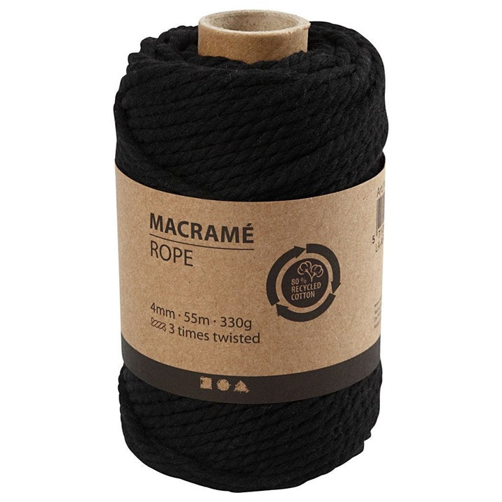 Šnúra na macrame 4 mm x 55 m | rôzne farby — obrázok 7