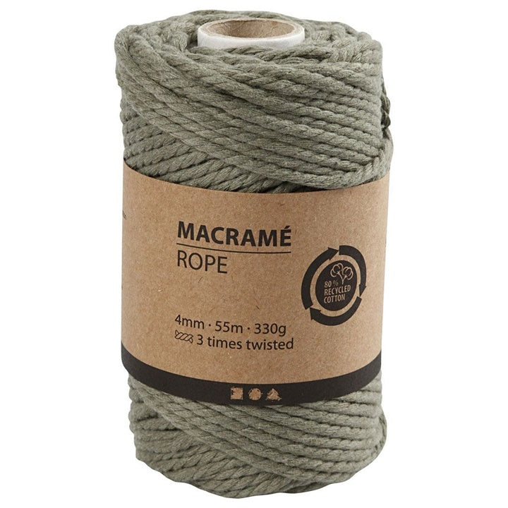 Šnúra na macrame 4 mm x 55 m | rôzne farby — obrázok 5