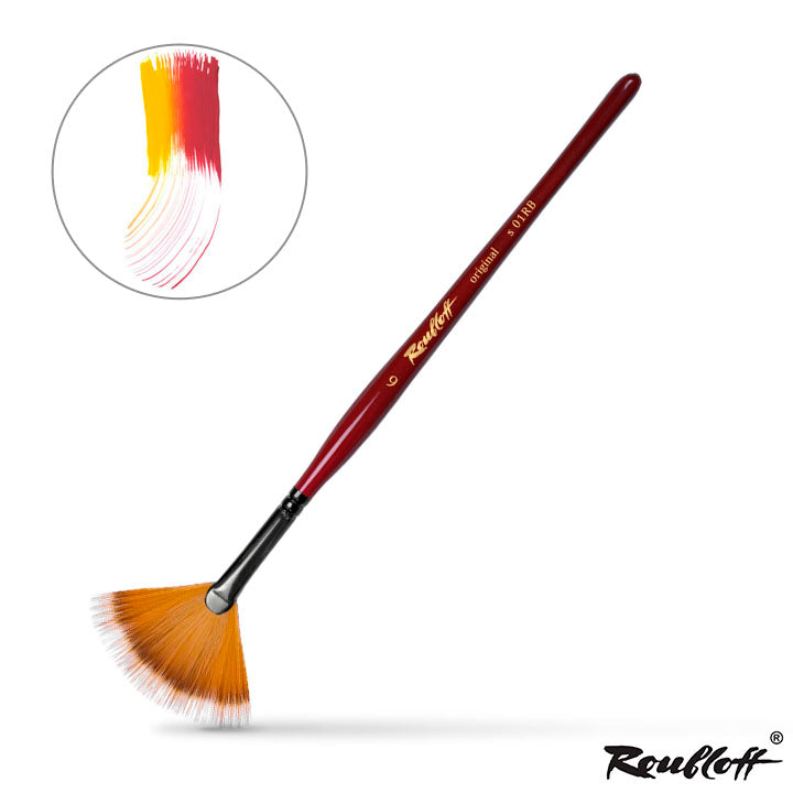 Štetec Roubloff Hobby 01RB vejárovitý | rôzne veľkosti