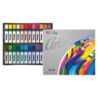 Štvorhranné suché pastely Colorino Artist 24 ks — obrázok 1