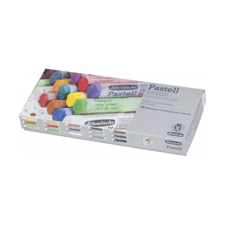 Suché pastely Schmincke MULTI PURPOSE - sada 15 ks — obrázok 2