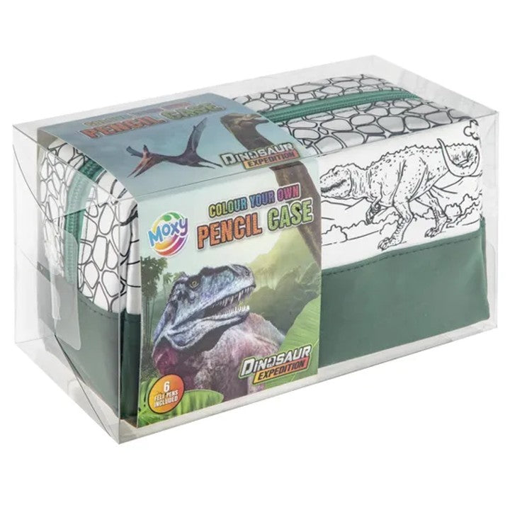 Súprava ceruziek s dinosaurami a fixkami — obrázok 1