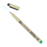 Technické pero SAKURA Pigma Micron GREEN | rôzne hrúbky