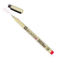 Technické pero SAKURA Pigma Micron RED | rôzne hrúbky