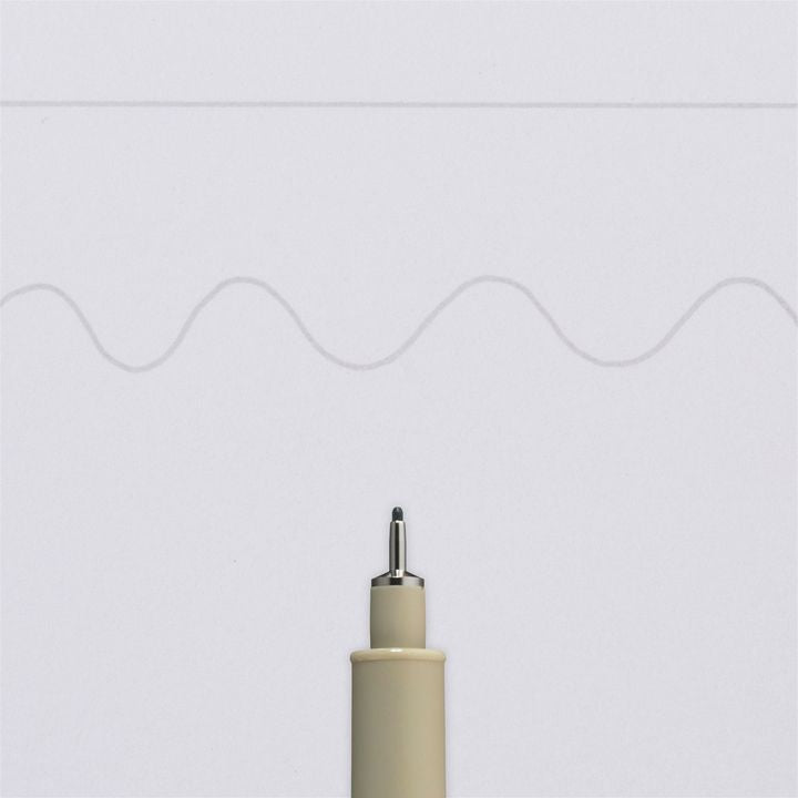 Technické pero SAKURA Pigma Micron svetloosivé  | rôzne hrúbky — obrázok 3