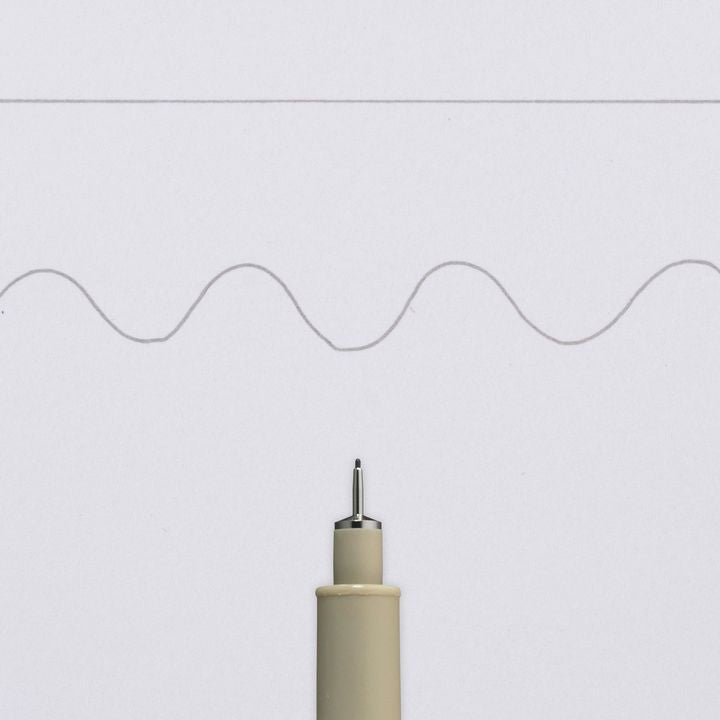 Technické pero SAKURA Pigma Micron tmavosivé  | rôzne hrúbky — obrázok 3