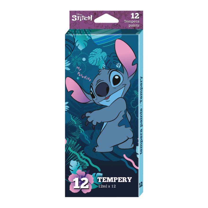 Temperové farby Disney Stitch 12x12 ml